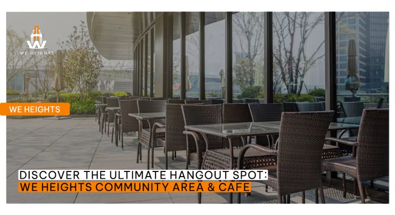 Discover the Ultimate Hangout Spot: We Heights Community Area & Cafe - We Heights