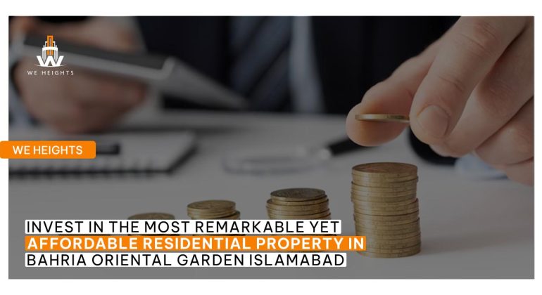 Invest In The Most Remarkable Residential Property In Bahria Oriental Garden Islamabad