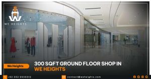 300 Square feet Ground Floor Shop For Sale in We Heights - Bahria Oriental Garden Islamabd